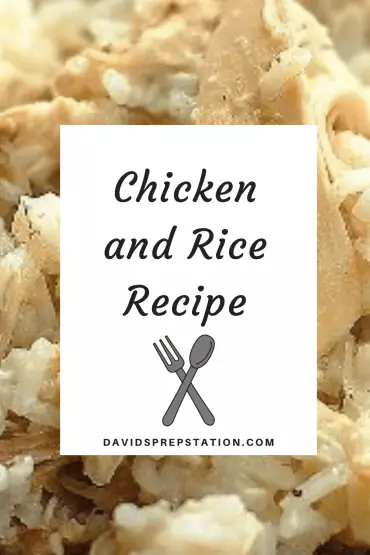 Southern chicken and rice recipe.