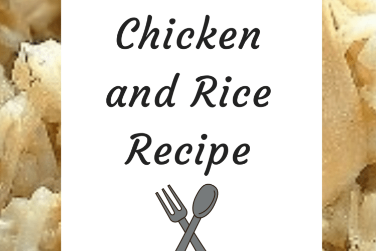 Southern chicken and rice recipe.