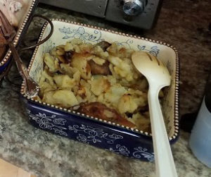 Christmas Dinner Ideas - Southern Fried Potatoes