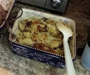 Christmas Dinner Ideas - Southern Fried Potatoes