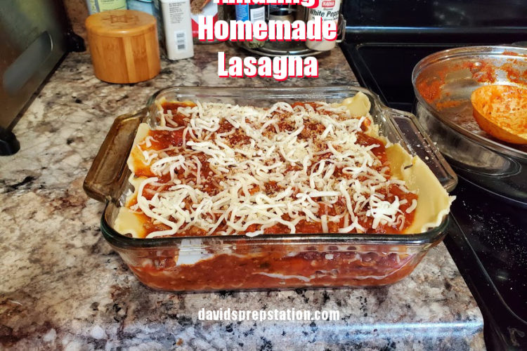 Amazing Homemade Lasagna