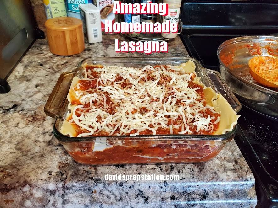 Amazing Homemade Lasagna
