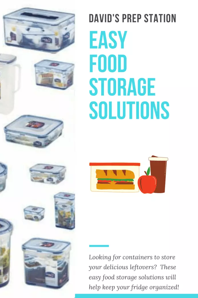 Easy food storage solutions.