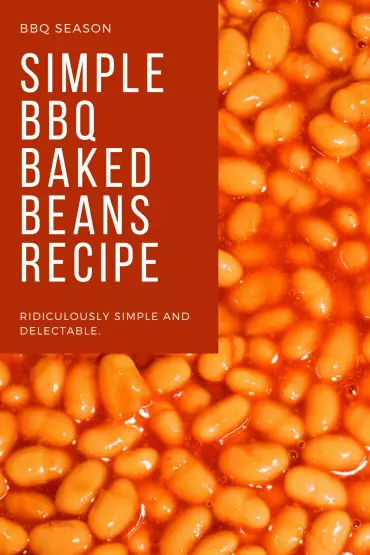 Ridiculously simple bbq baked beans recipe.
