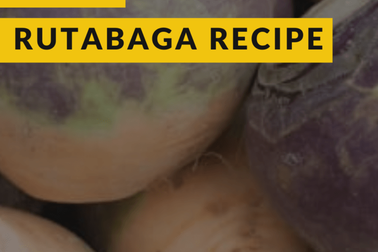 Pork steak and rutabaga recipe.