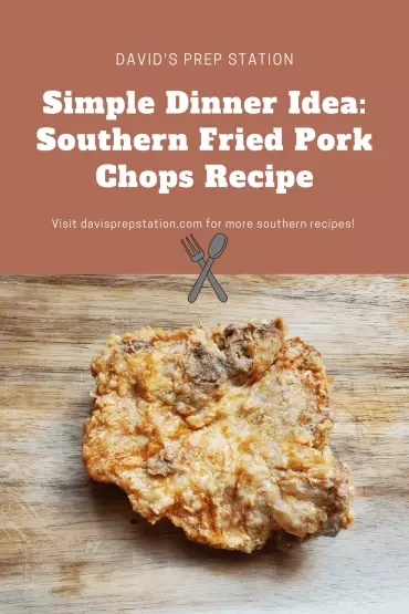 Southern fried pork chops recipe