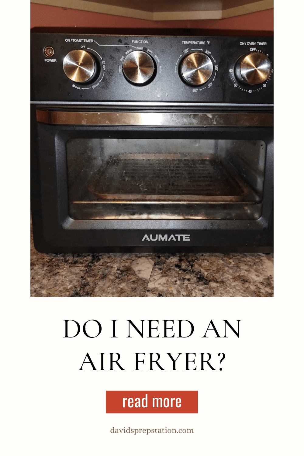 Aumate Air Fryer Review - David's Prep Station
