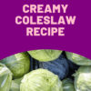 Creamy Coleslaw Recipe