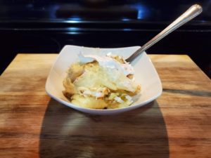 Banana pudding, one of my favorite summer dishes.