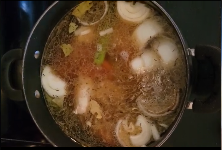 Chicken broth