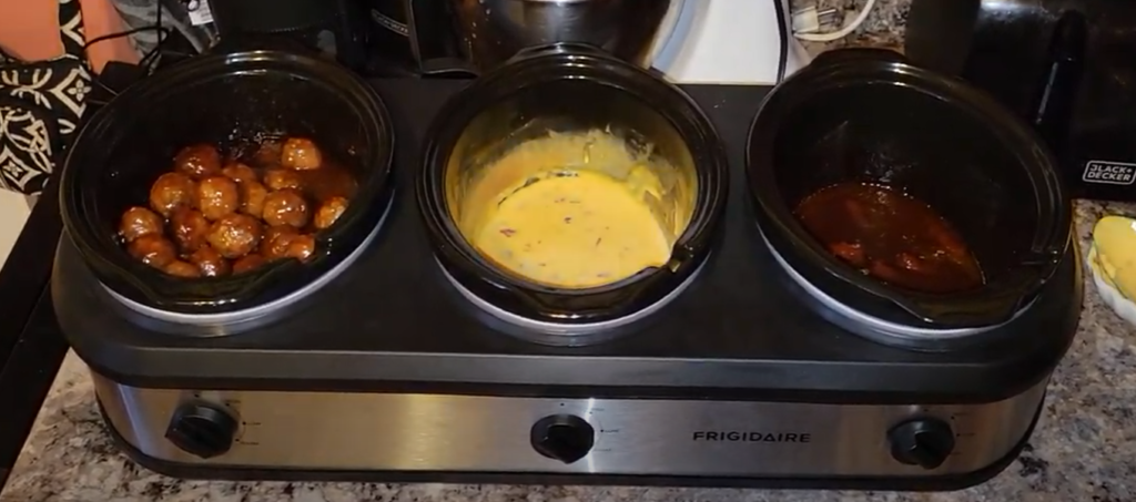Triple slow cooker recipe ideas.