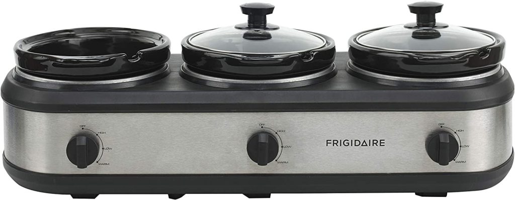 Frigidaire triple slow cooker