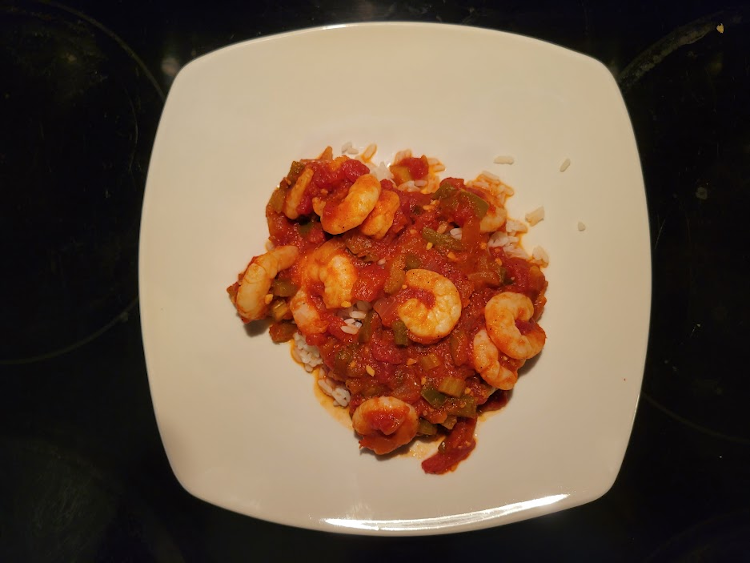 Shrimp Creole over Rice