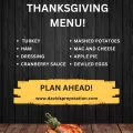 How to make a Thanksgiving menu!