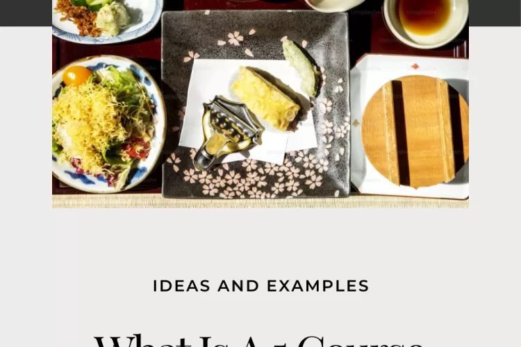 What is a 5 course meal?
