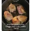 What temperature does chicken need to be cooked to?